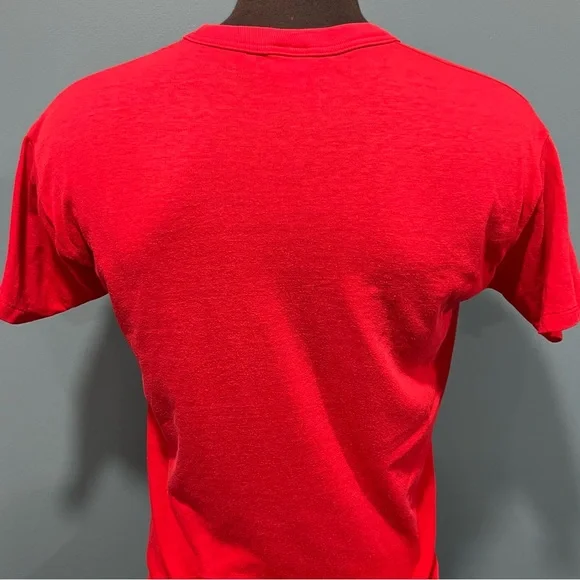 Vintage Enjoy Coca-Cola Classic Red Single Stitch T Shirt Original Sz L - Picture 5 of 9